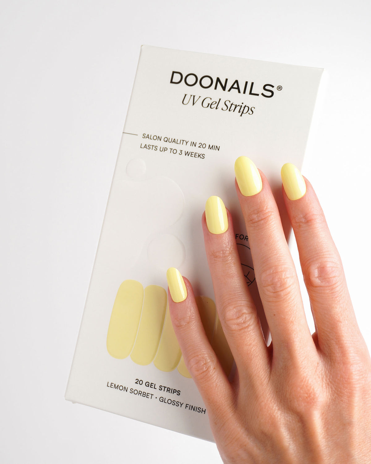 Lemon Sorbet Bandes en Gel UV