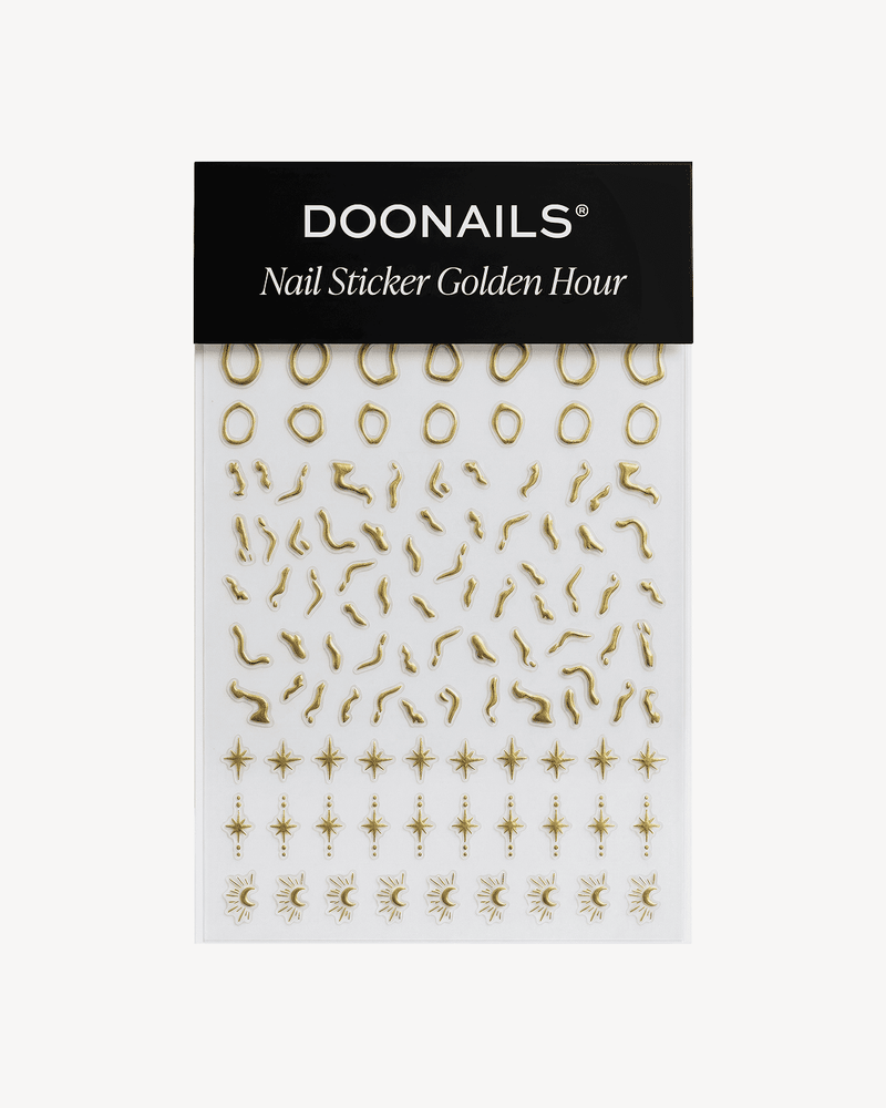 Stickers pour ongles Golden Hour
