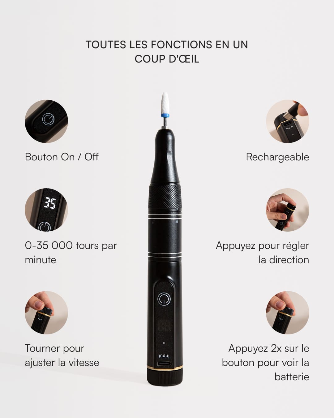 Ponceuse à ongles