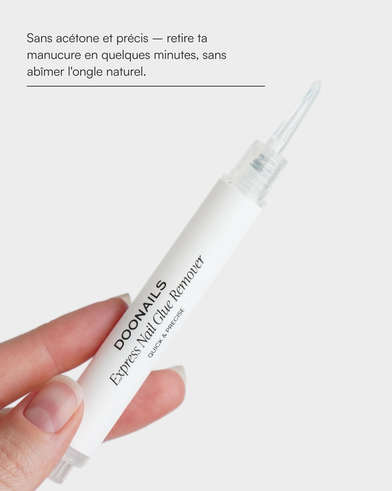 Dissolvant pour Colle à Ongles