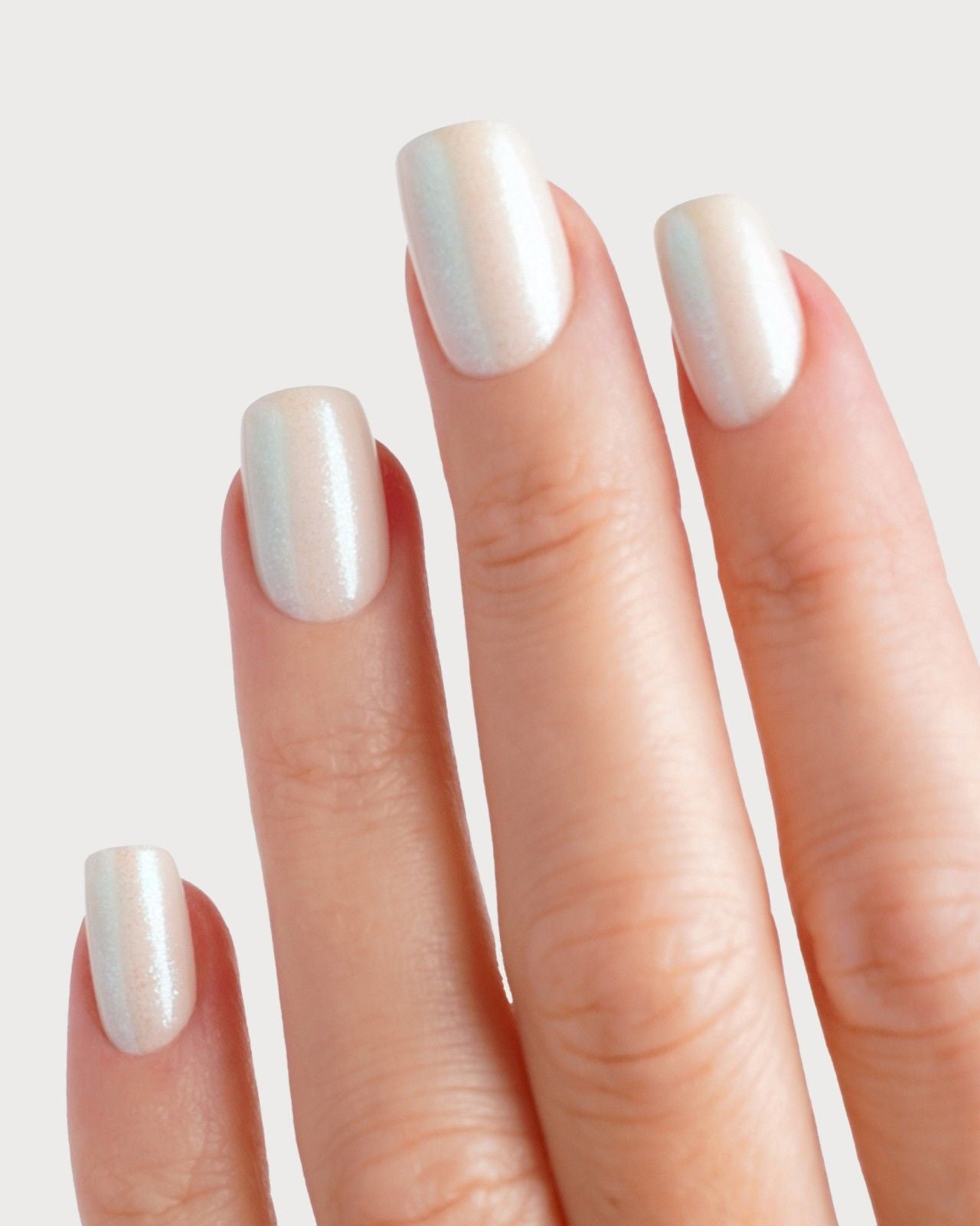 Arctic Glow Soft Gel Press Ons