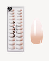 Babyboomer Moyenne Amande Press Ons en Gel SoupleDoonails