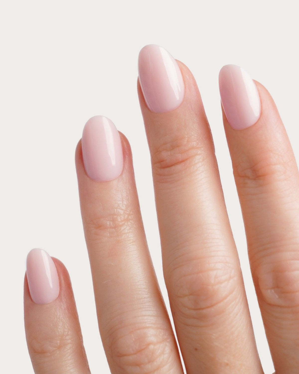 Ballerina Courte Arrondie Press On en Gel Souple