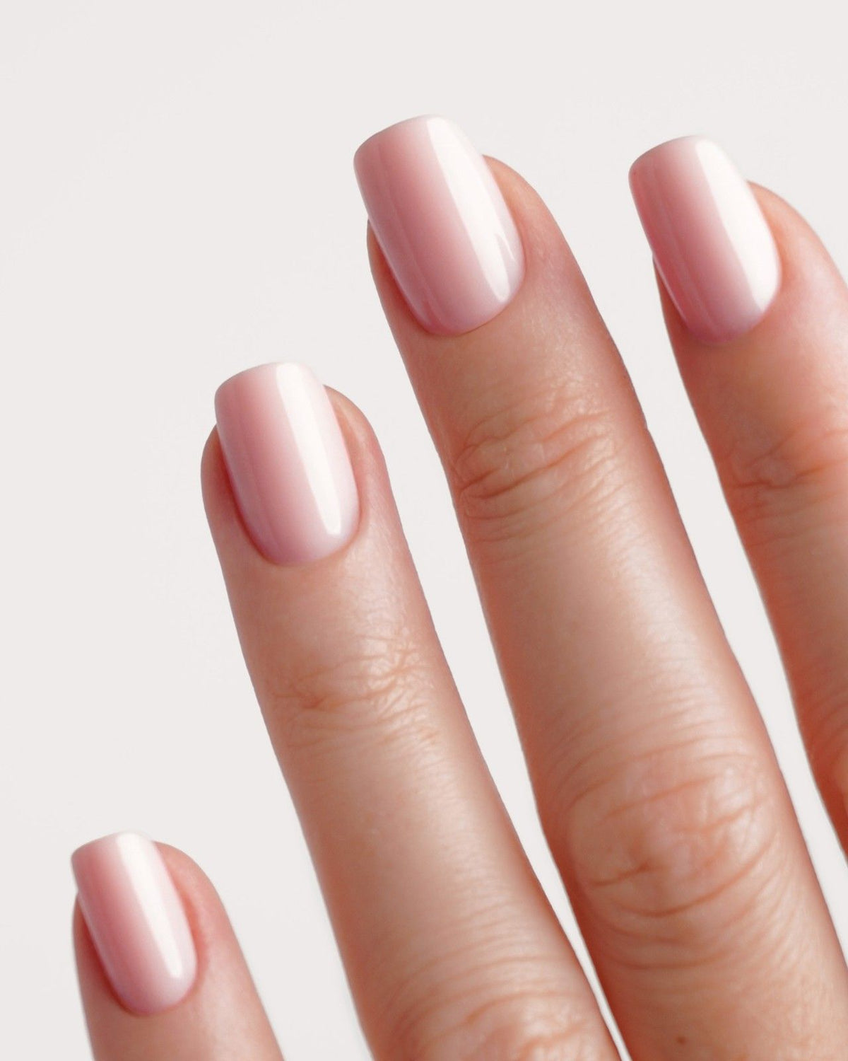 Ballerina Courte Carré Press On en Gel Souple