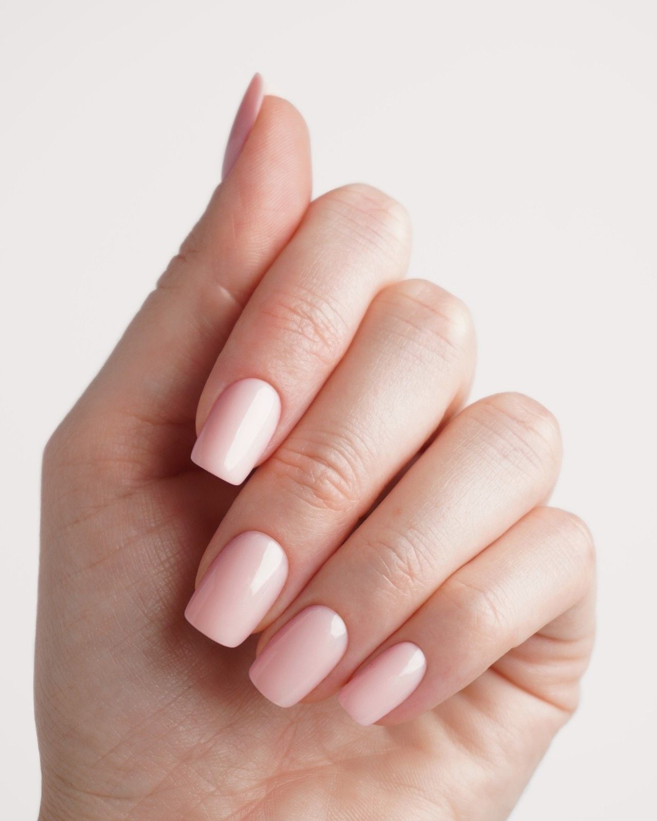 Press Ons en gel souple Ballerina Courte Carré - Doonails France