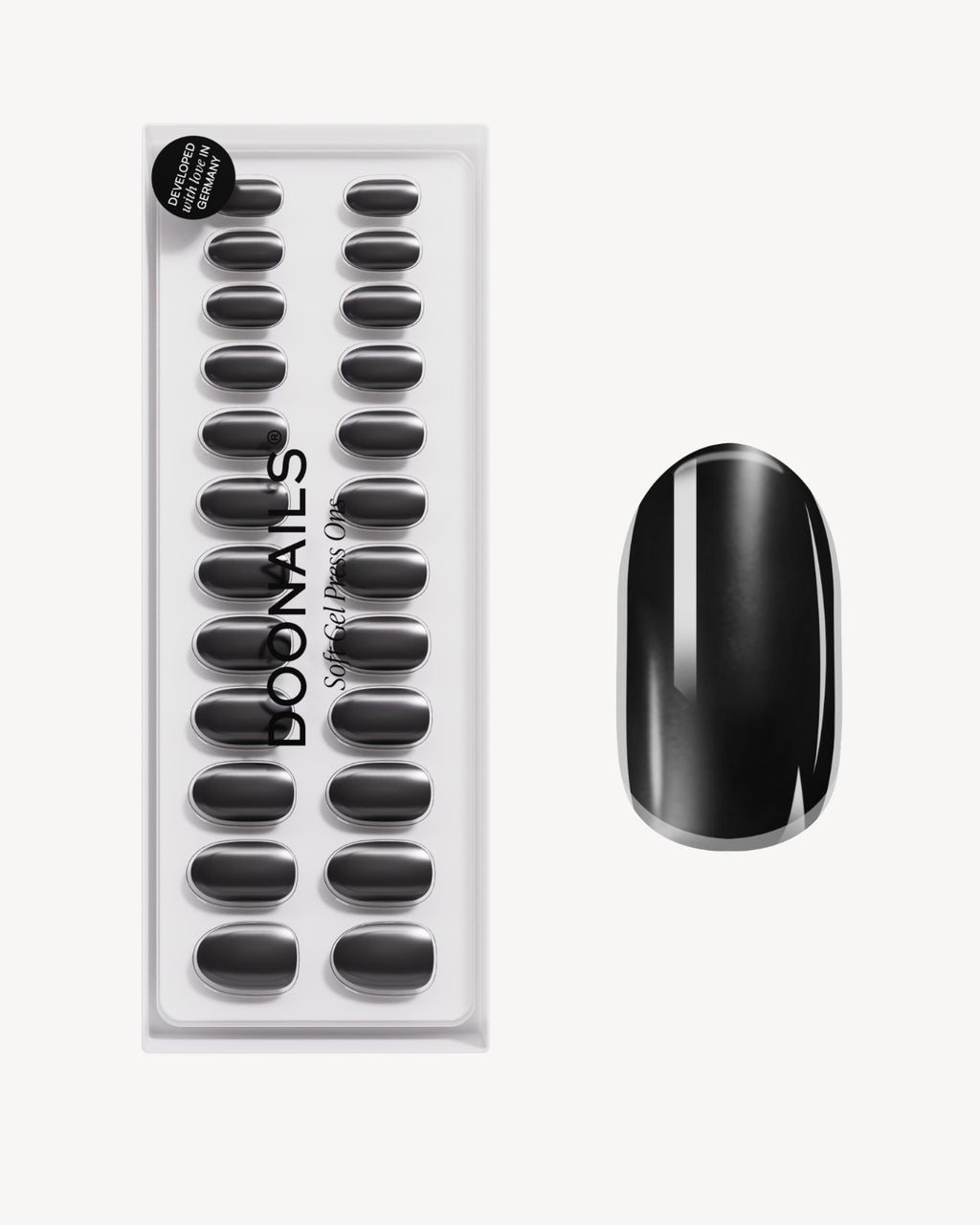 Faux Ongles Doonails En Gel Souple - Forme Carrée Extra Courte - Mon Chéri - Neufs En Boîte