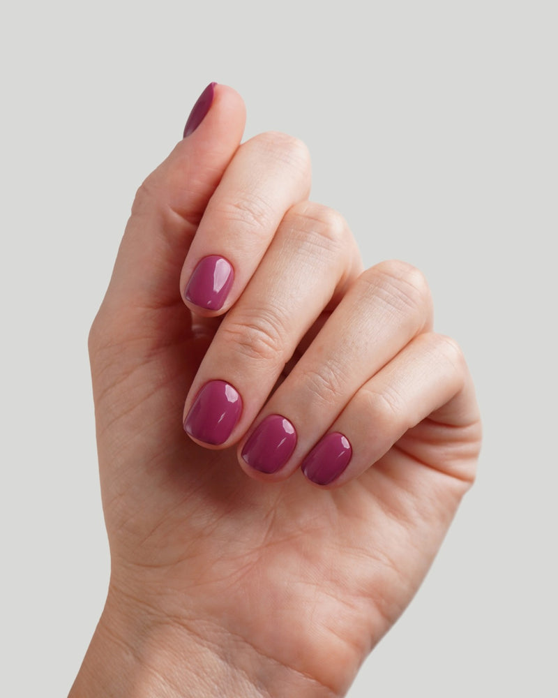 Bubblegum Ultra Courte Carré Press On en Gel Souple