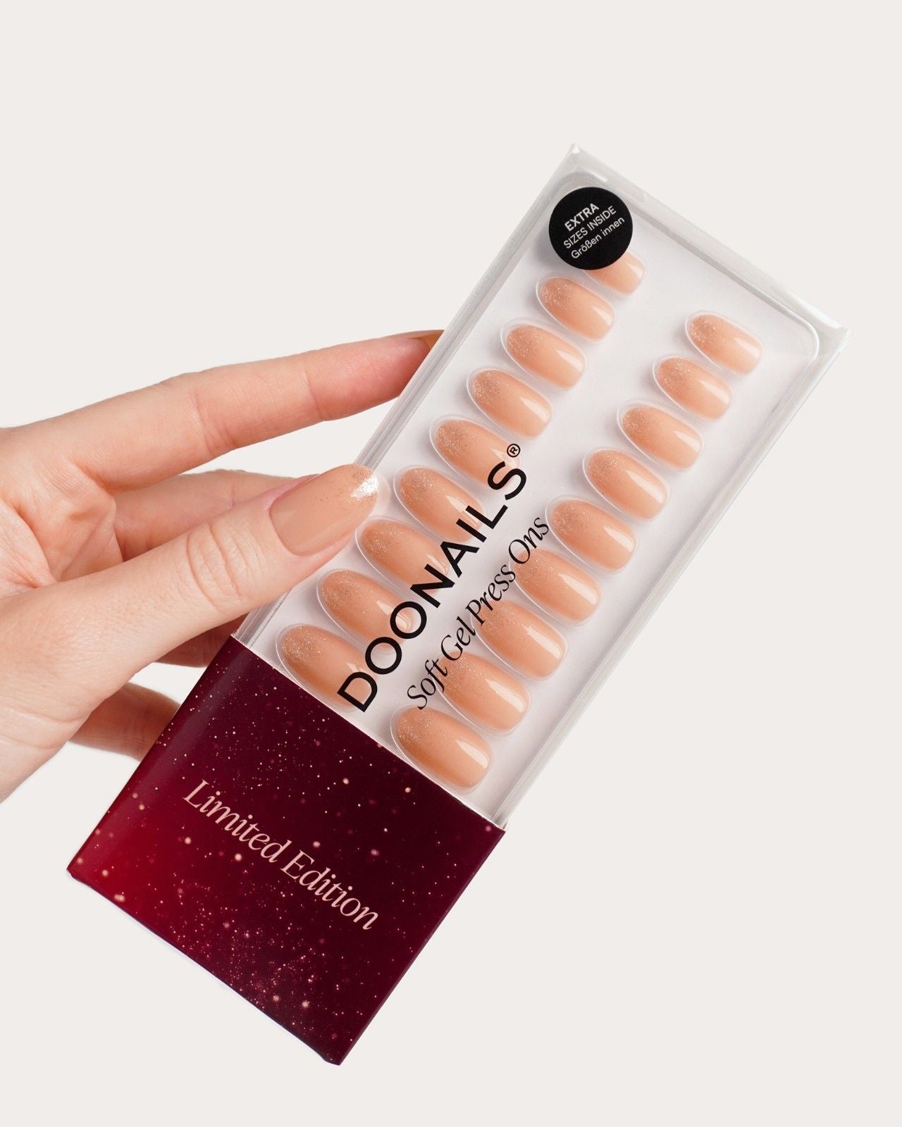 Champagne Bubbles Limited Edition Soft Gel Press Ons France