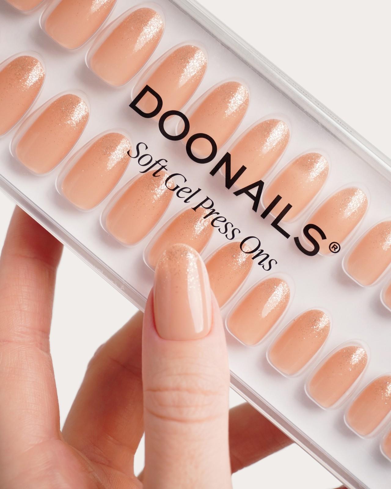 Champagne Bubbles Limited Edition Soft Gel Press Ons France