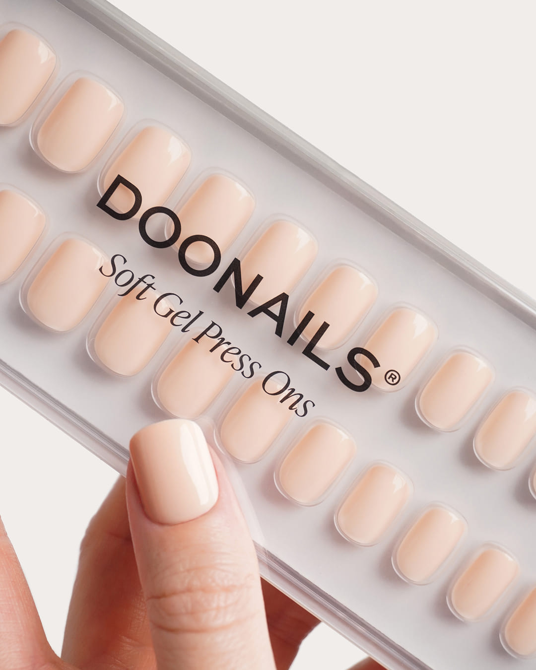 Cheesecake Extra Short Square Soft Gel Press Ons - France