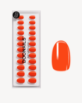 Dolve Vita Courte Arrondie Press On en Gel SoupleDoonails