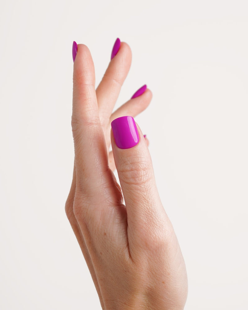 Press Ons en gel souple Dragon Fruit Extra Courte Carré - Doonails France