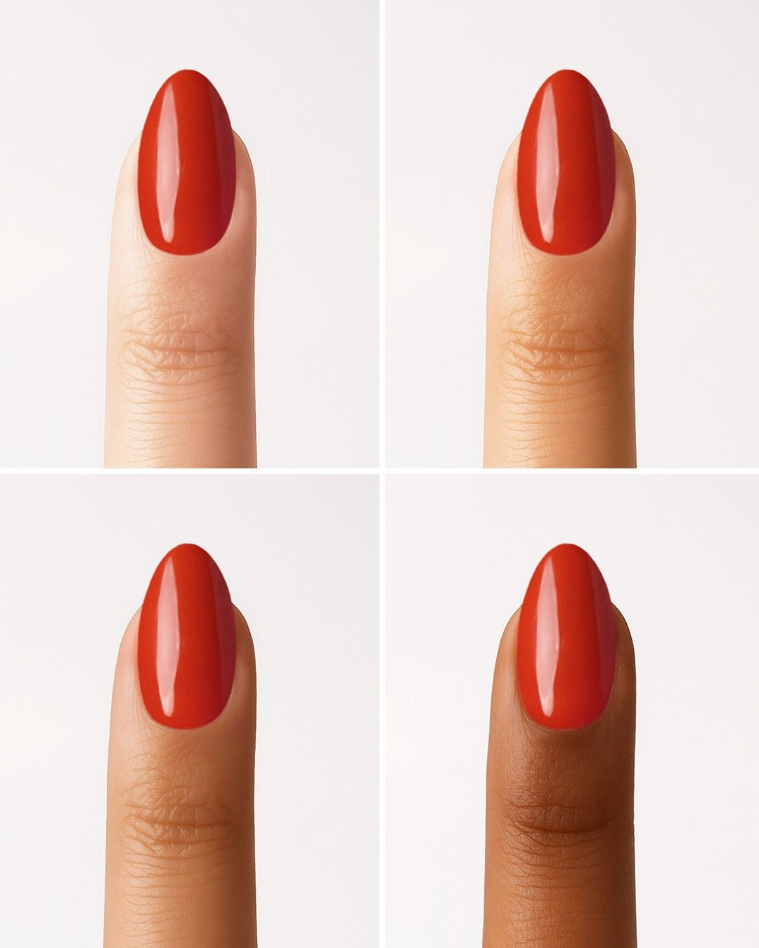 Press Ons en gel souple Fire Place Courte Amande - Doonails France