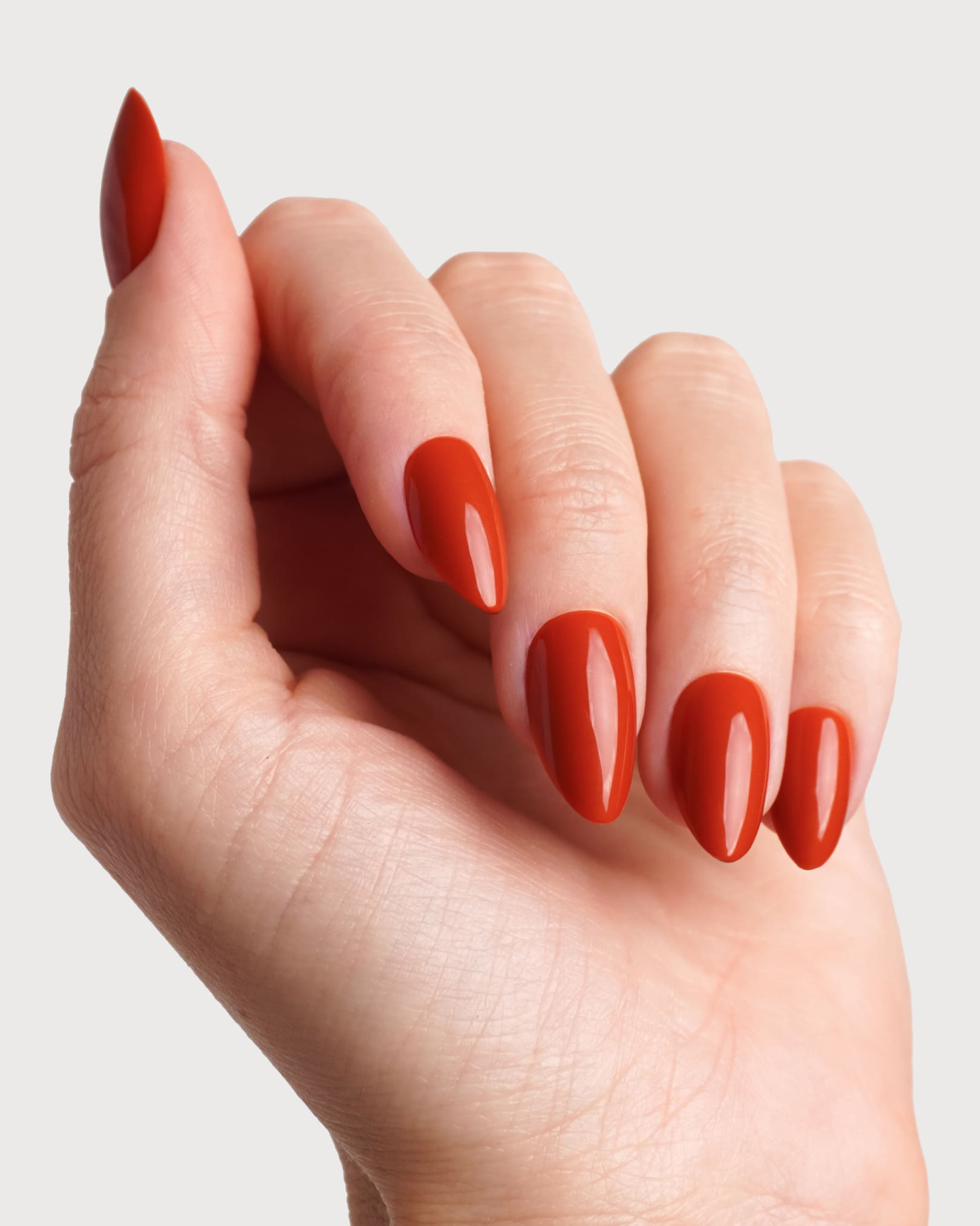 Press Ons en gel souple Fire Place Courte Amande - Doonails France