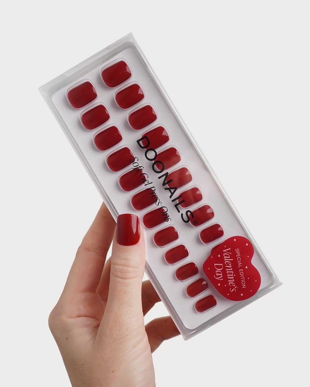 Heartbreaker Extra Courte Carré Press On en Gel Souple