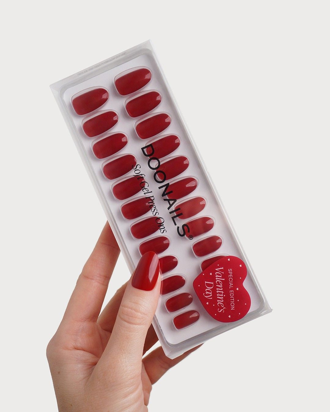 Heartbreaker Moyenne Arrondie Press Ons en Gel Souple