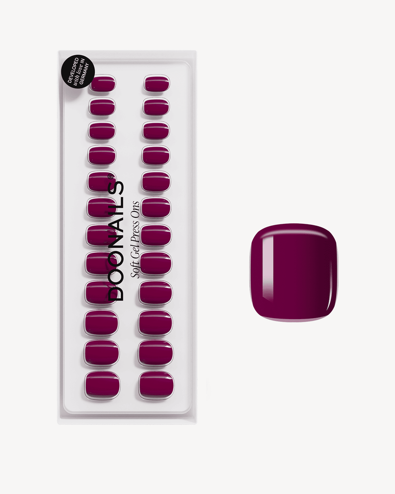 Into You Ultra Courte Carré Press On en Gel Souple
