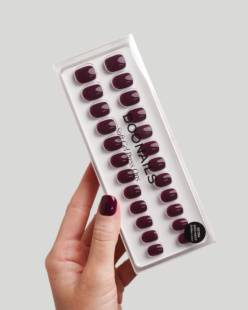 Into You Ultra Courte Carré Press On en Gel Souple