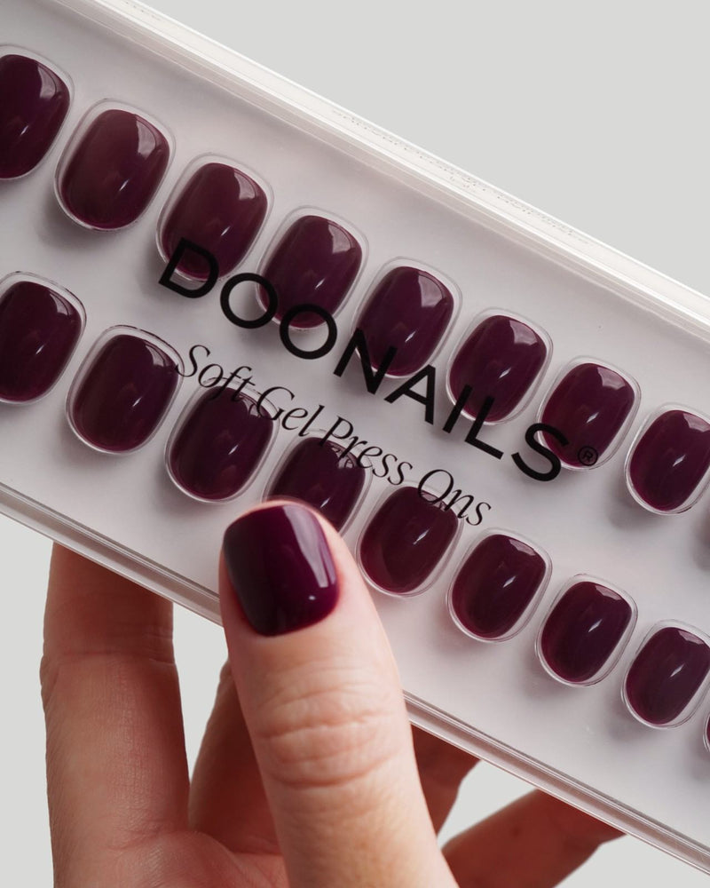 Into You Ultra Courte Carré Press On en Gel Souple