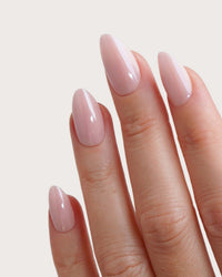 Jetset Courte Amande Press On en Gel Souple