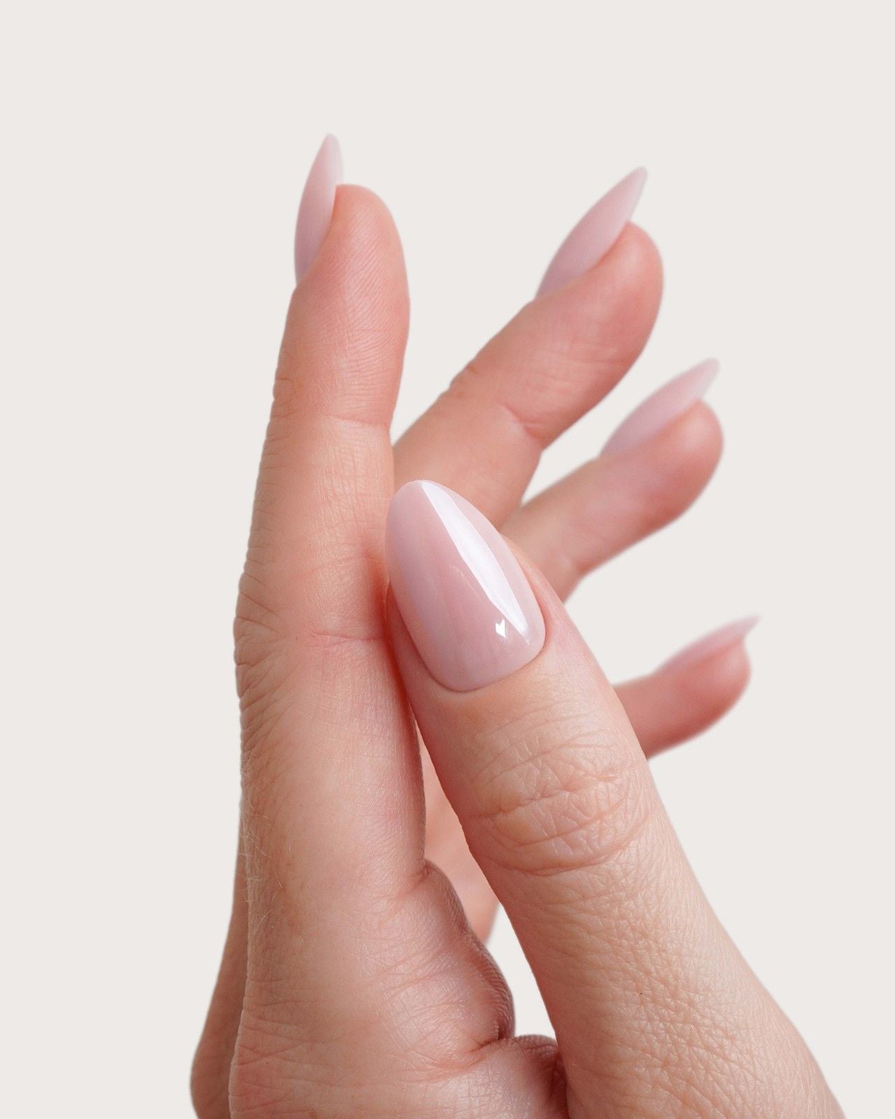Jetset Courte Amande Press On en Gel Souple