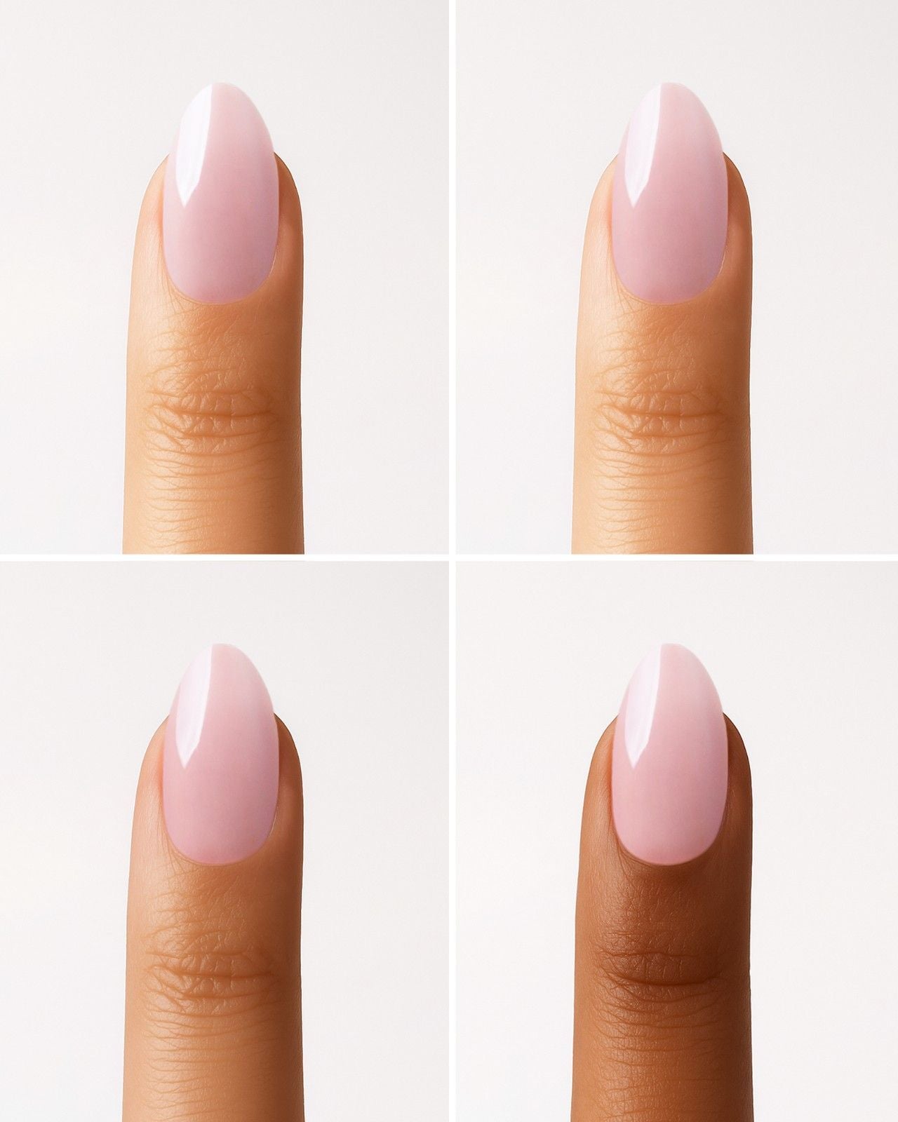 Jetset Courte Amande Press On en Gel Souple