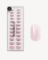 Jetset Courte Carré Press On en Gel SoupleDoonails