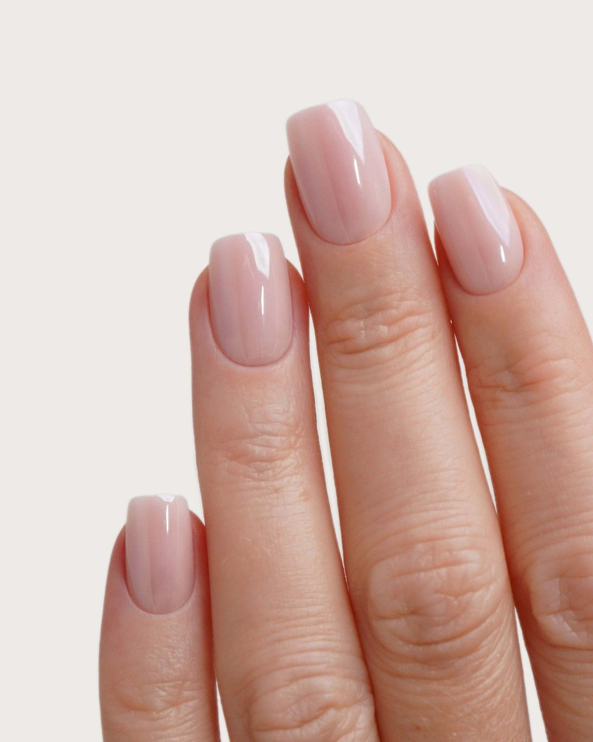 Jetset Courte Carré Press On en Gel Souple