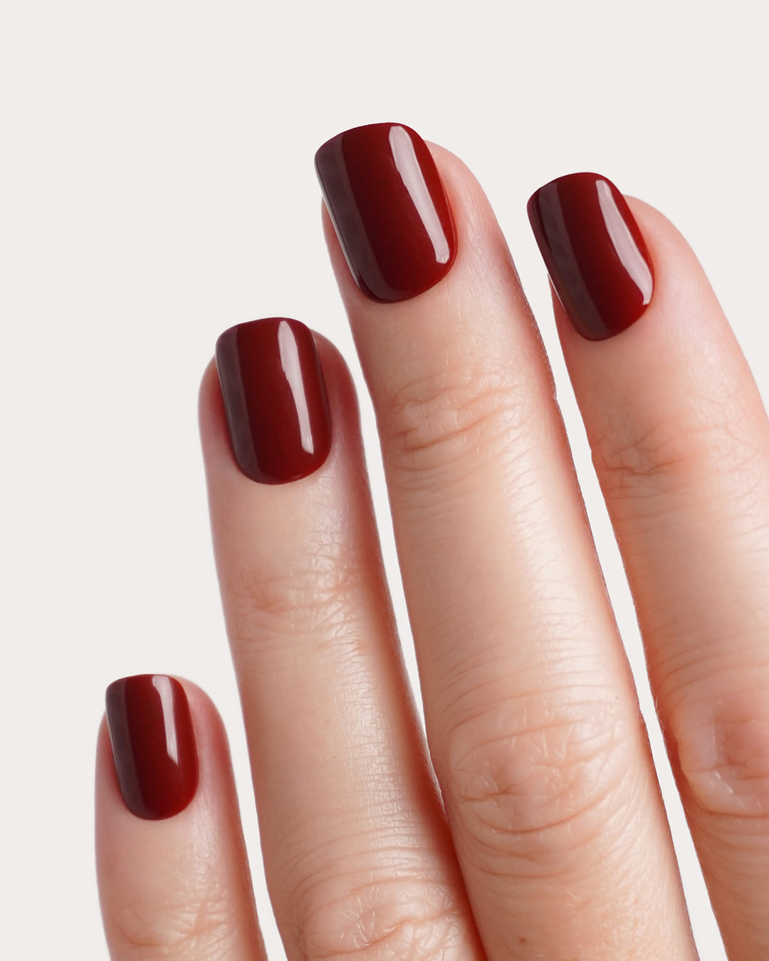 Love Paris Extra Courte Carré Press On en Gel Souple