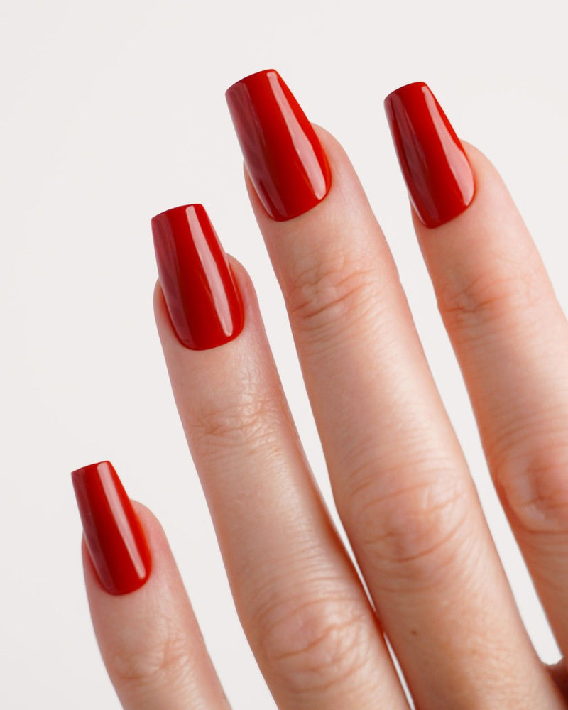 Press Ons en gel souple Mon Cheri Courte Ballerine - Doonails France