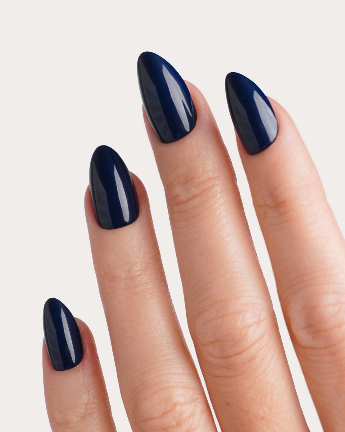 Ocean Courte Amande Press On en Gel Souple