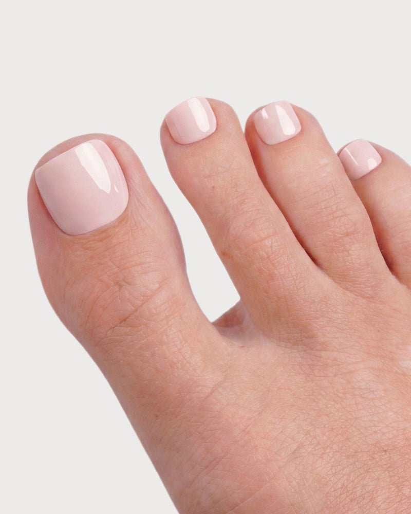 Ballerina Pédicure Press On en Gel Souple