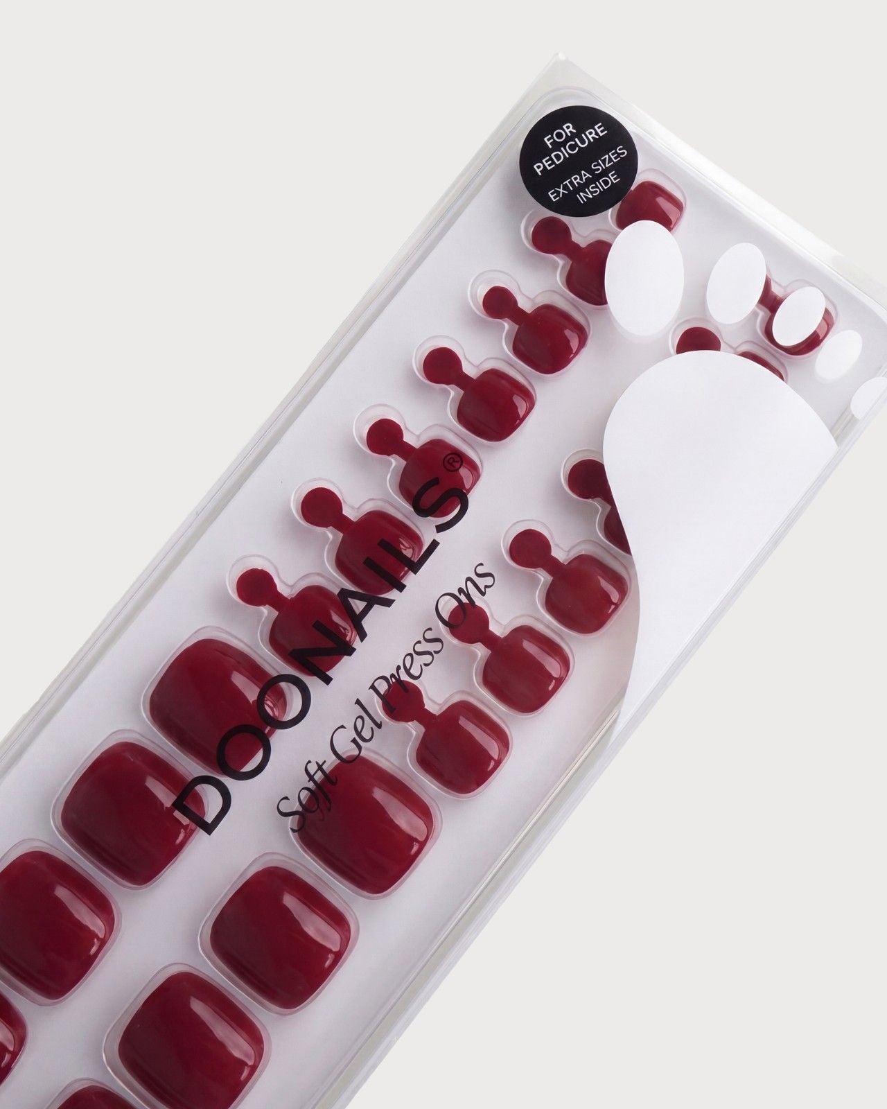 Love Paris Pédicure Press On en Gel Souple