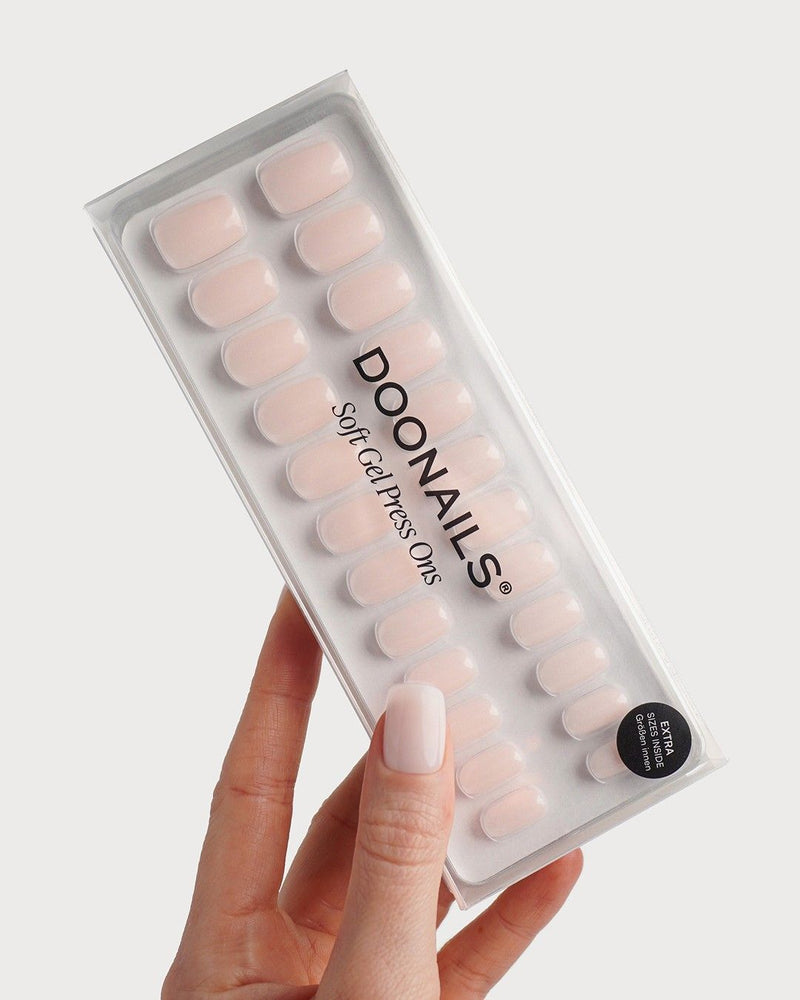 Pillow Talk Courte Carré Press On en Gel Souple
