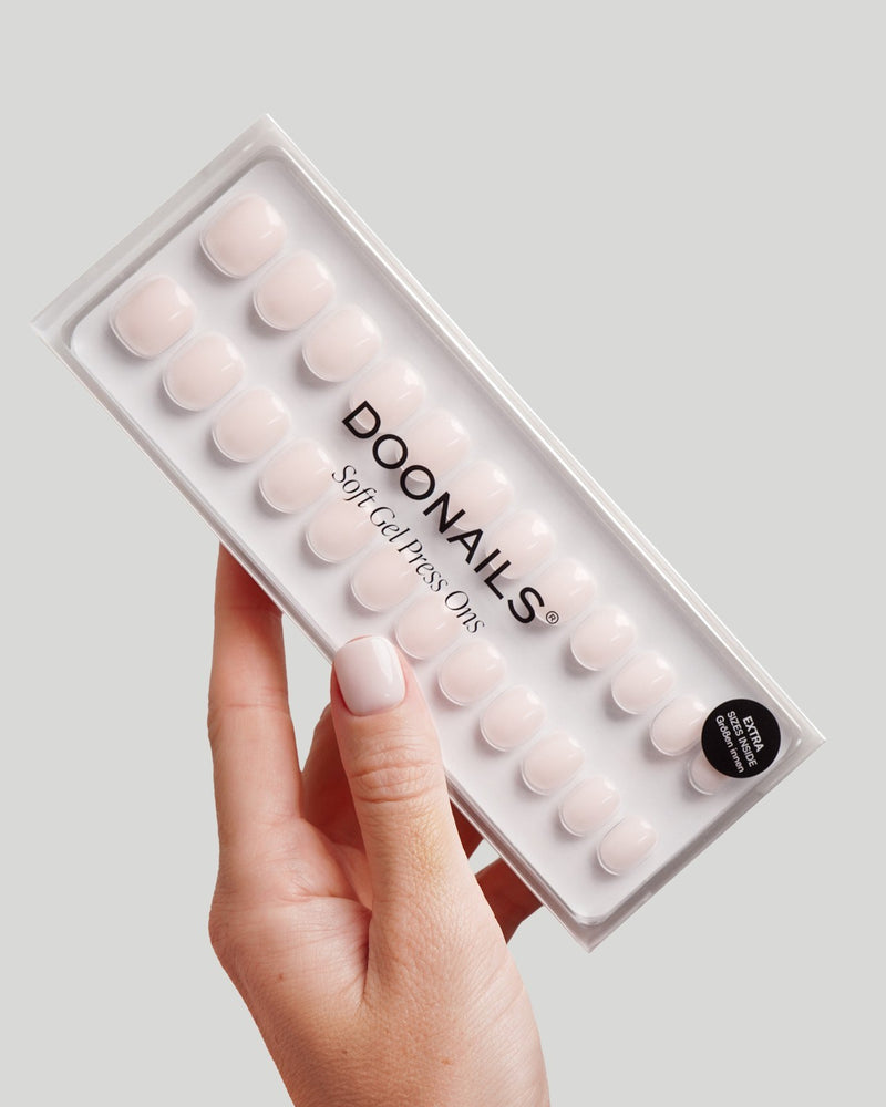 Pillow Talk Ultra Courte Carré Press On en Gel Souple