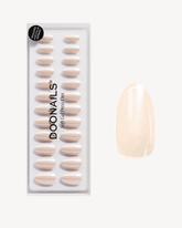 Prosecco Courte Amande Press On en Gel SoupleDoonails