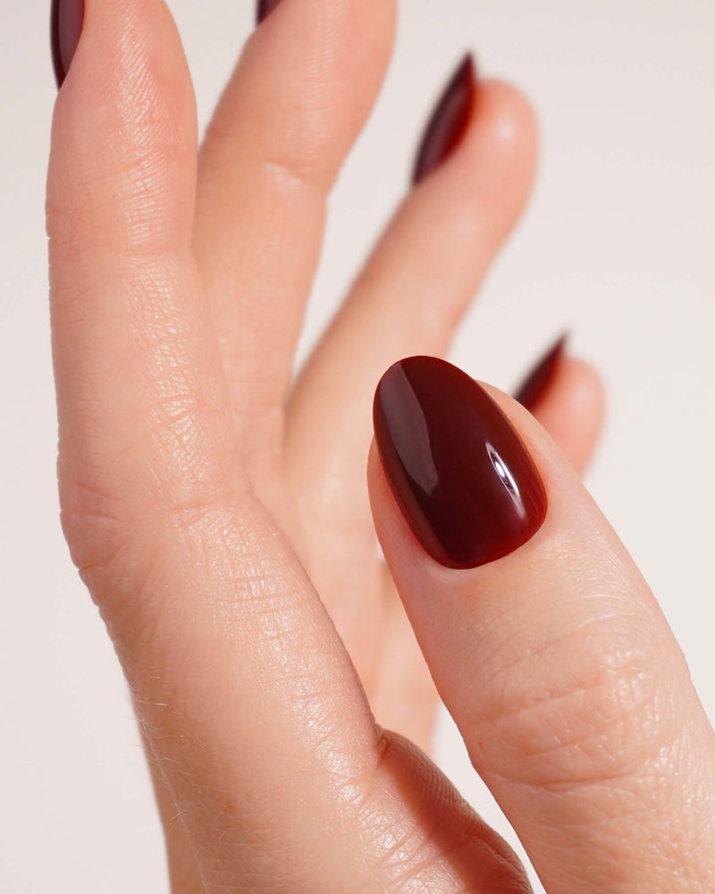 Press Ons en gel souple Love Paris Courte Arrondie - Doonails France