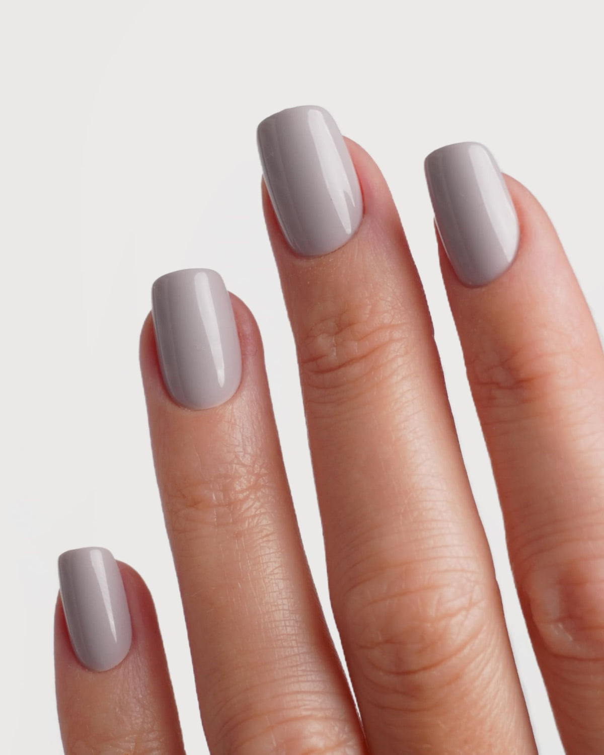 Stone Courte Carré Press On en Gel Souple