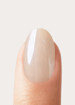 Toffee Courte Arrondie Press On en Gel Souple