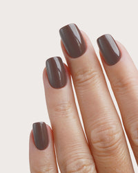 Truffle Courte Carré Press On en Gel Souple