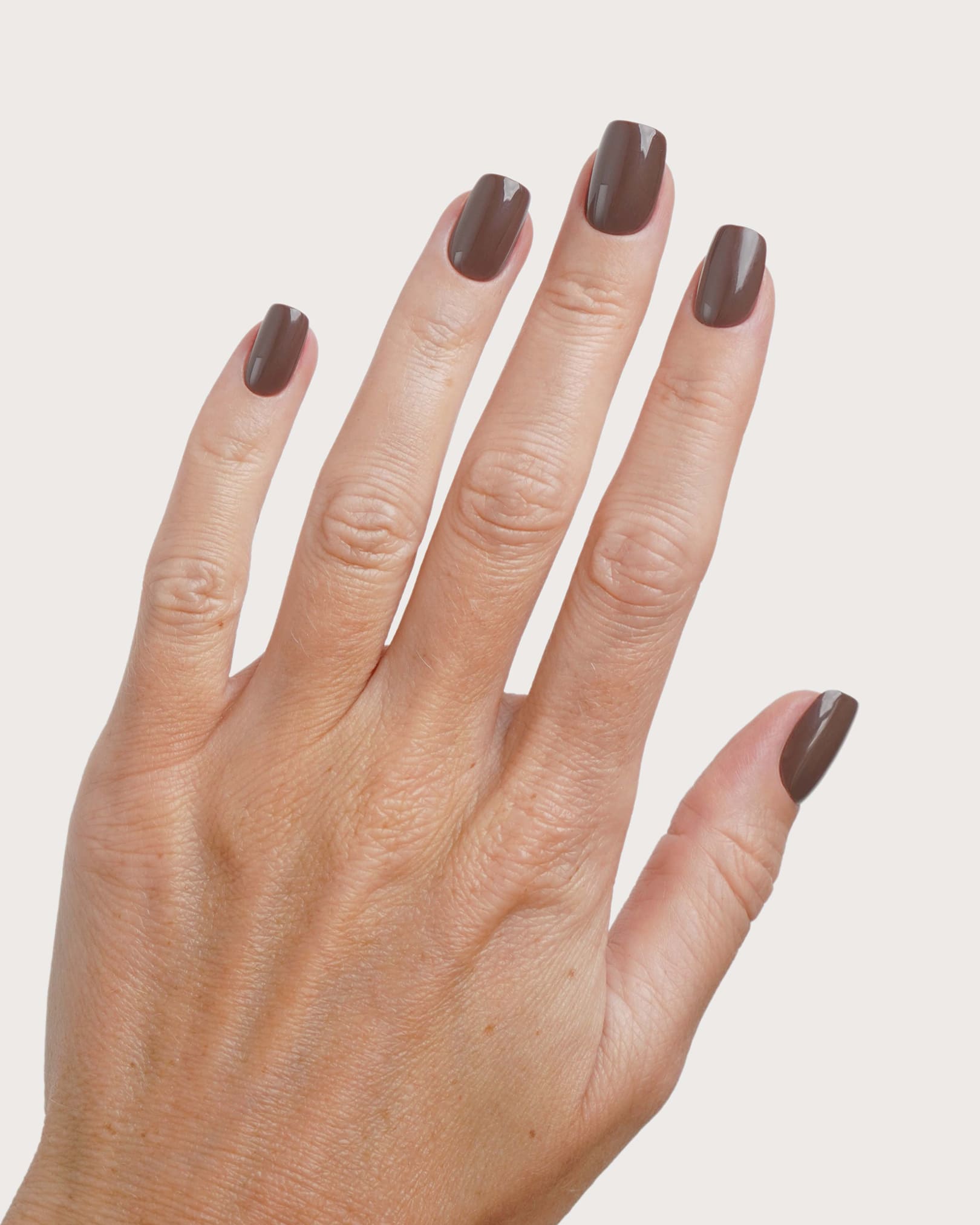 Truffle Courte Carré Press On en Gel Souple