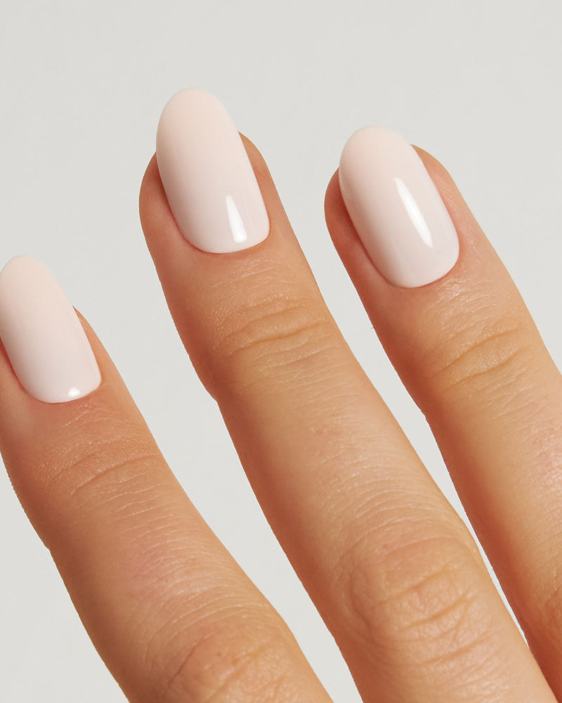 Press Ons en gel souple Cheesecake Moyenne Arrondie - Doonails France