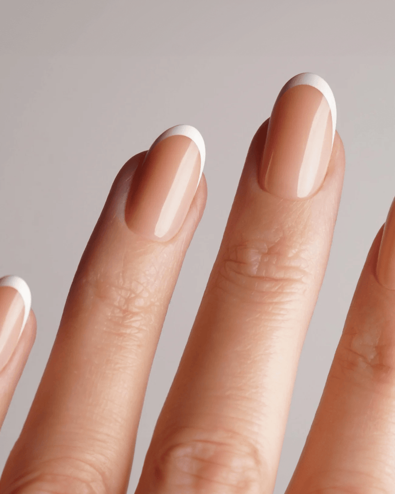Press Ons en gel souple Classic French Moyenne Arrondie - Doonails France