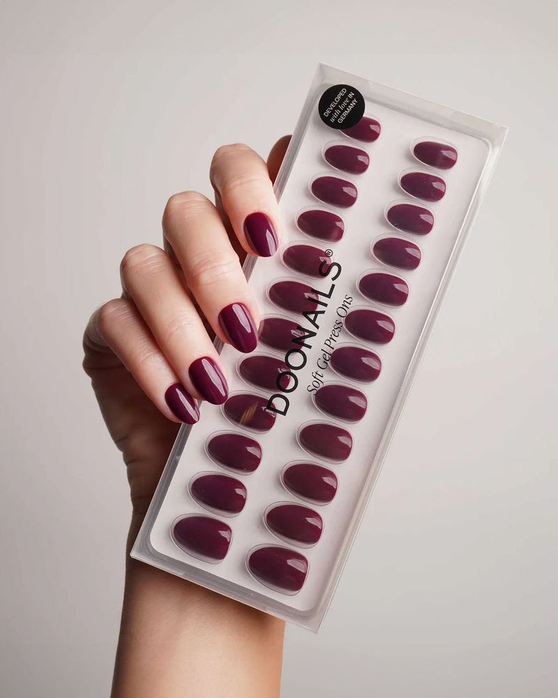 Press Ons en gel souple Into You Courte Arrondie - Doonails France