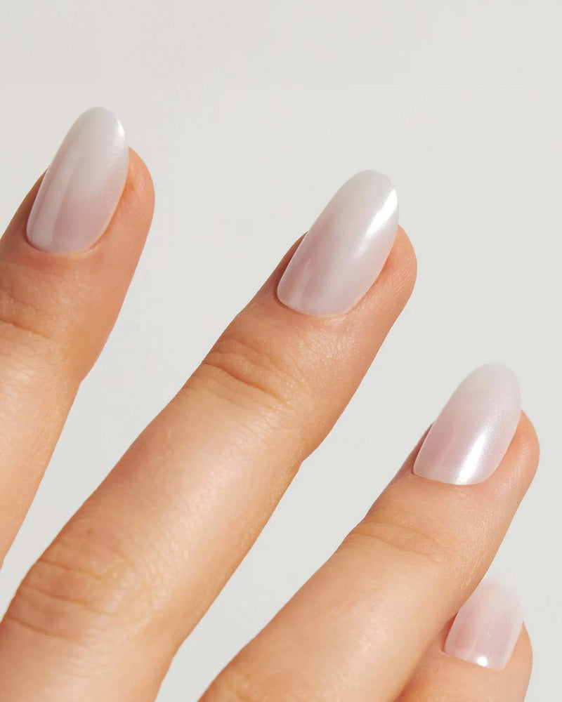 Press Ons en gel souple Milkshake Moyenne Arrondie - Doonails France