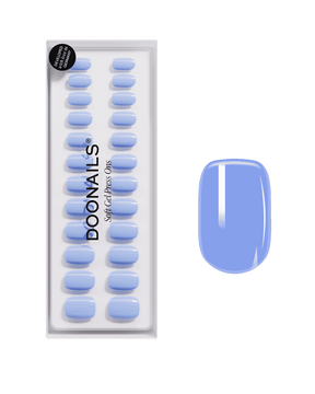 Press Ons en gel souple Paradise Carrée Courte