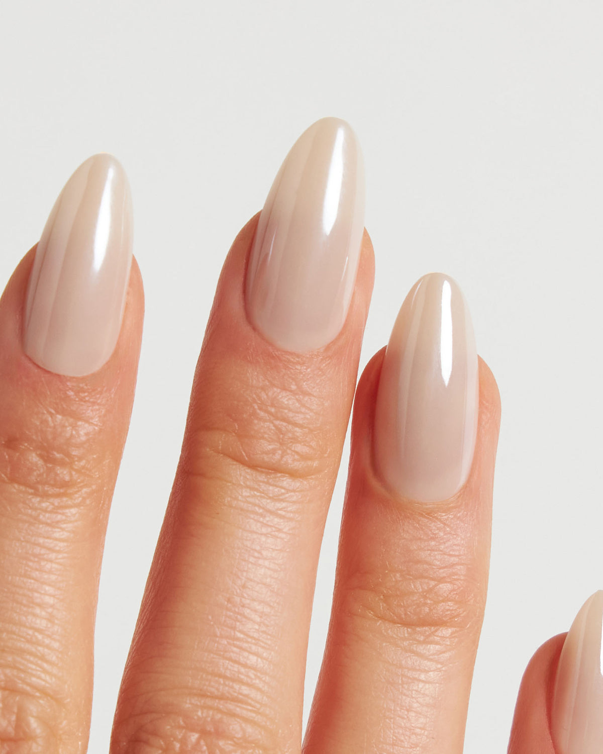 Toffee Moyenne Amande Press Ons en Gel Souple