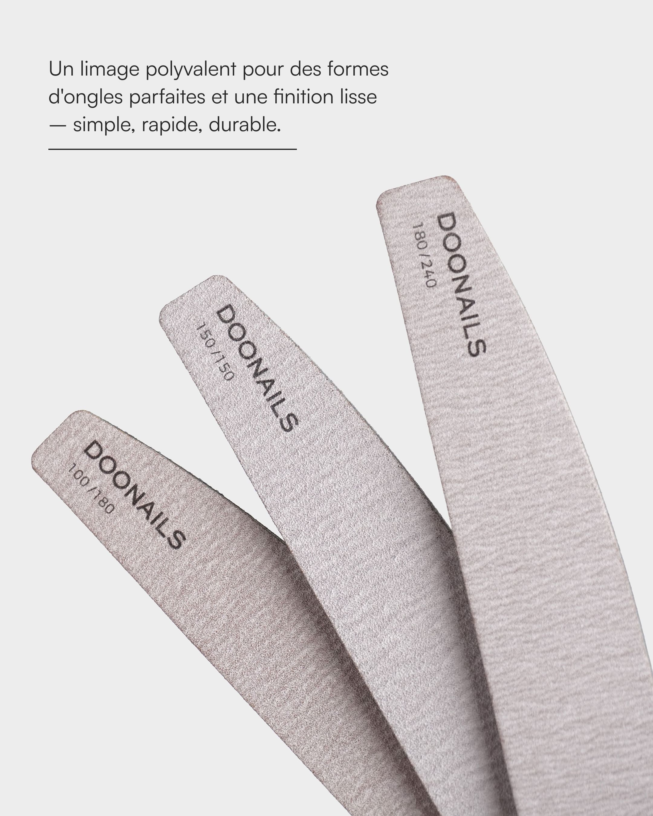 Kit de Limes Premium Demi-Lune