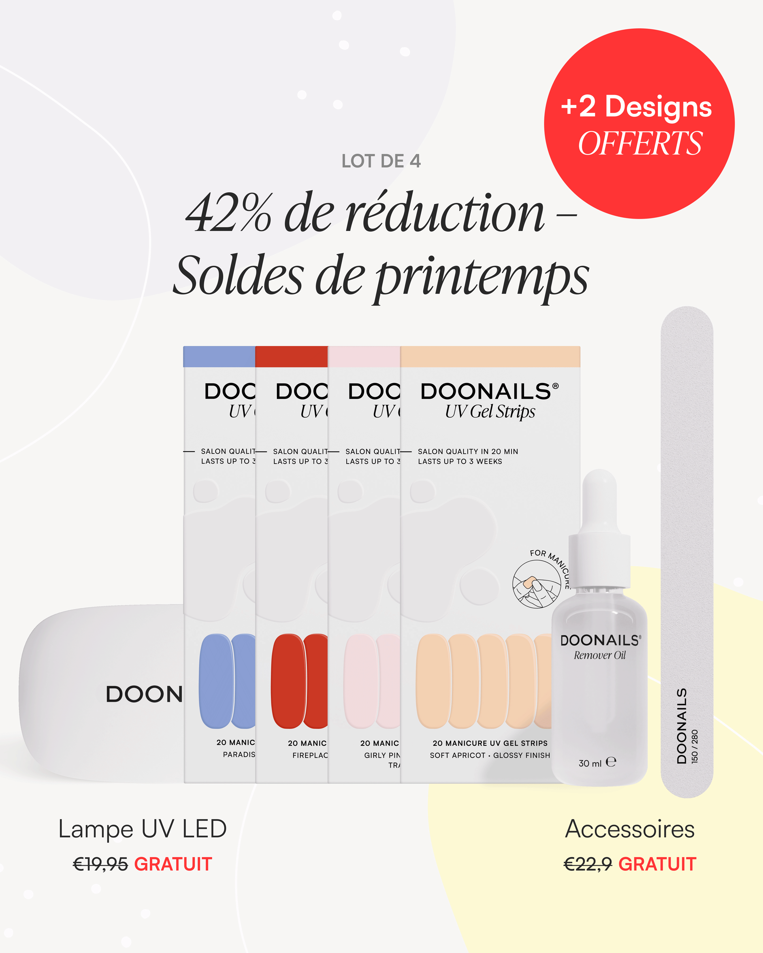 Kit de démarrage Spring Sale – Bandes en Gel