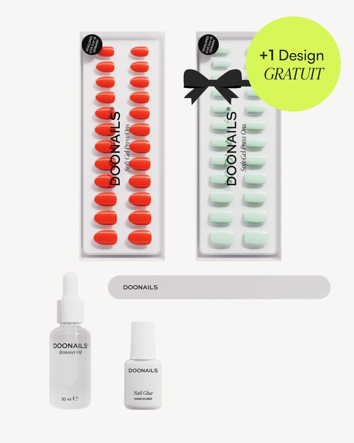 French Days Kit de démarrage - Soft Gel Press Ons